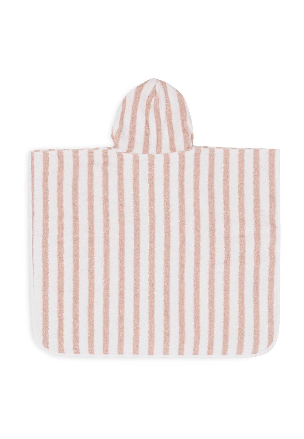 Jollein Badeponcho Stripe Frottee Wild Rose GOTS Jubiläumsangebot