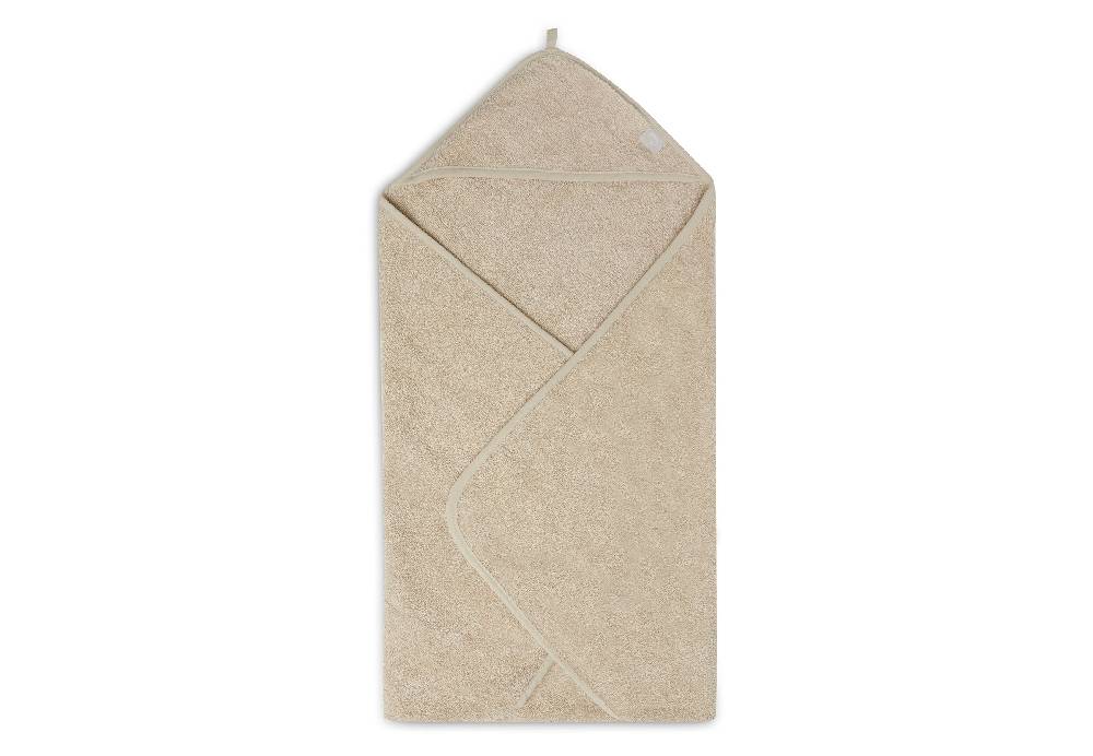 Jollein Kapuzenhandtuch Frottee 75x75cm Nougat Exklusive Angebote