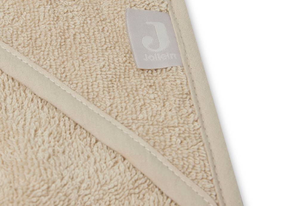 Jollein Kapuzenhandtuch Frottee 75x75cm Nougat Exklusive Angebote