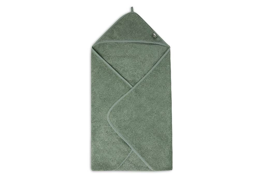Jollein Kapuzenhandtuch Frottee 75x75cm Ash Green Blitzangebot