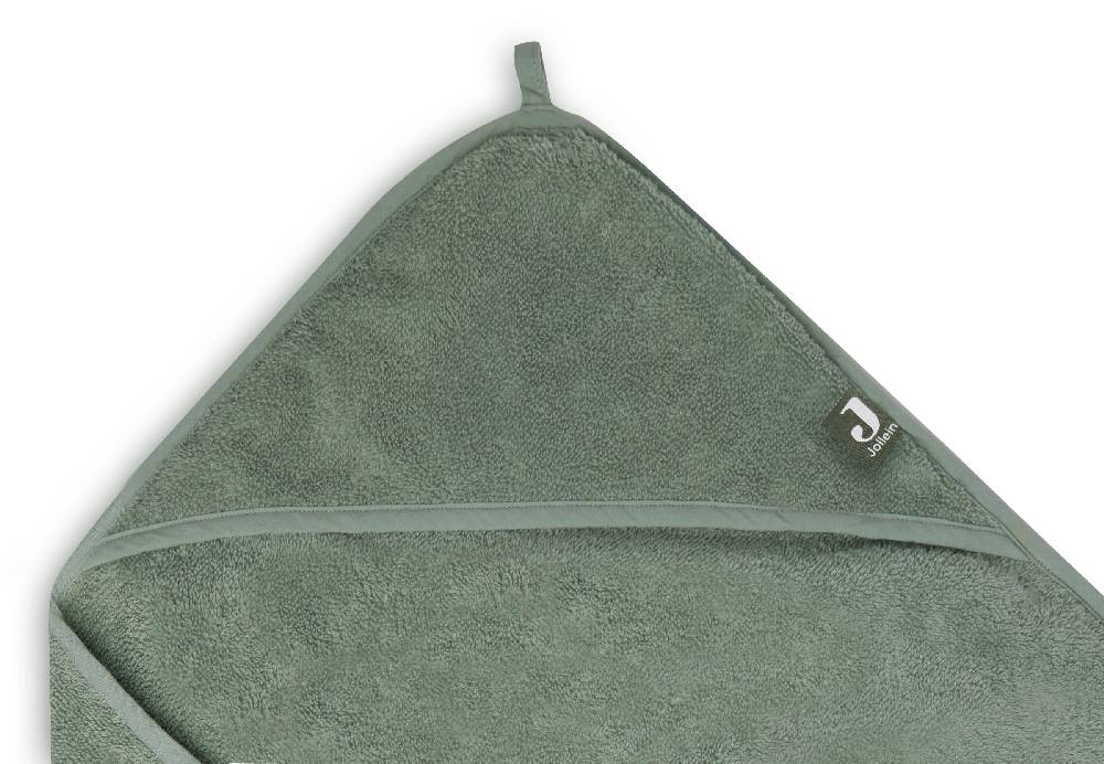 Jollein Kapuzenhandtuch Frottee 75x75cm Ash Green Blitzangebot