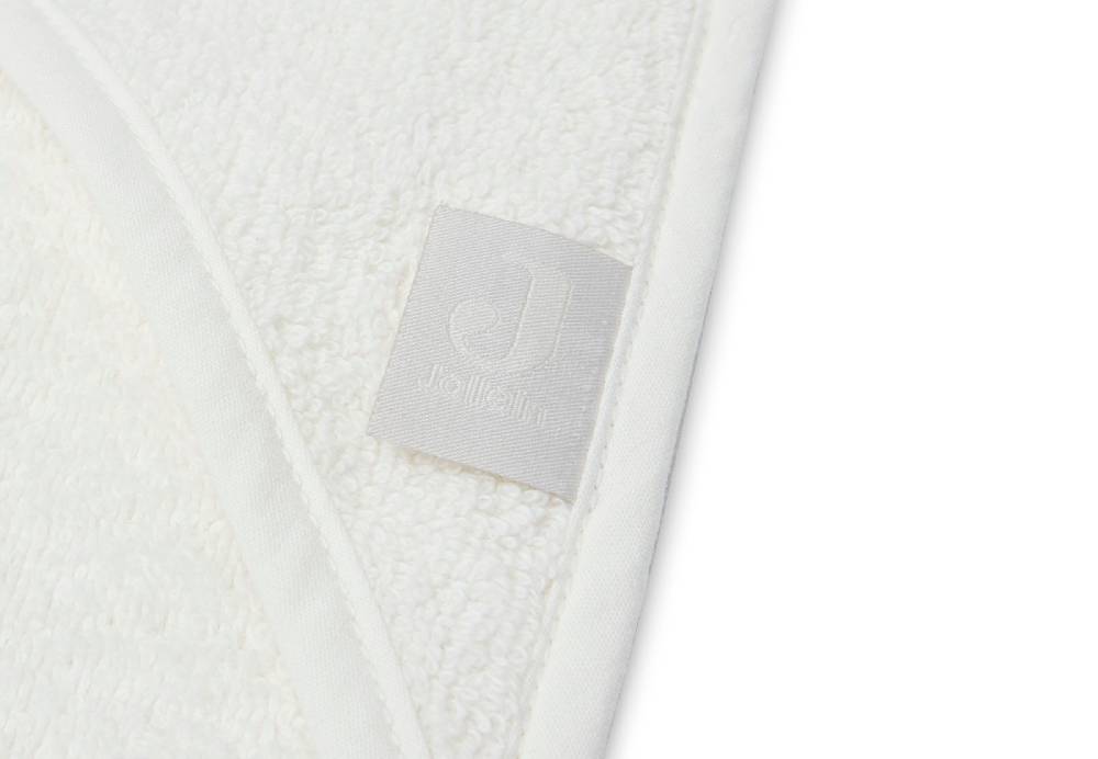 Jollein Kapuzenhandtuch Frottee 75x75cm Ivory Bestseller