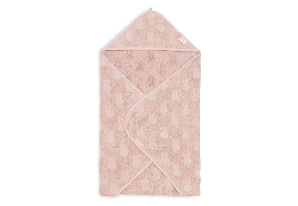 Jollein Kapuzenhandtuch Frottee 75x75cm Miffy Jacquard Wild Rose Saisonale Angebote