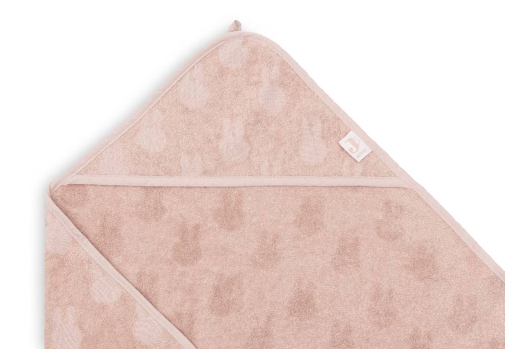 Jollein Kapuzenhandtuch Frottee 75x75cm Miffy Jacquard Wild Rose Saisonale Angebote