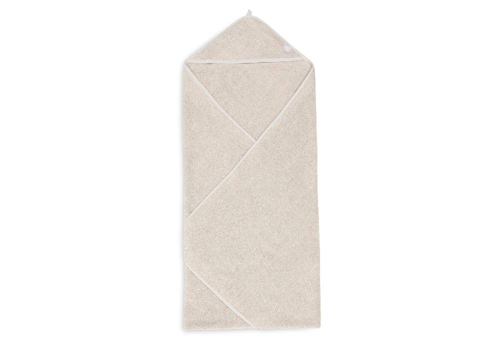 Jollein Kapuzenhandtuch Frottee 100x100cm Nougat Tägliche Deals