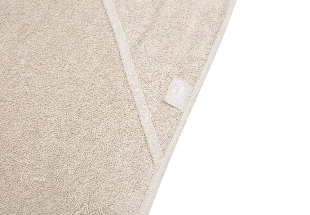 Jollein Kapuzenhandtuch Frottee 100x100cm Nougat Tägliche Deals