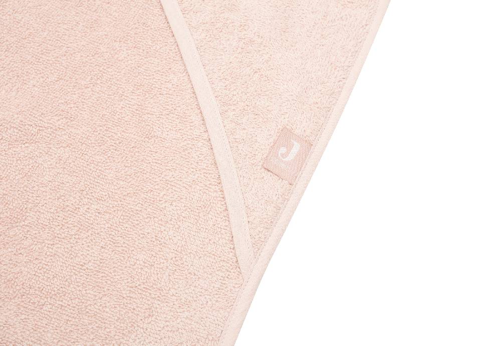 Jollein Kapuzenhandtuch Frottee 100x100cm Pale Pink Letzte 2 Tage