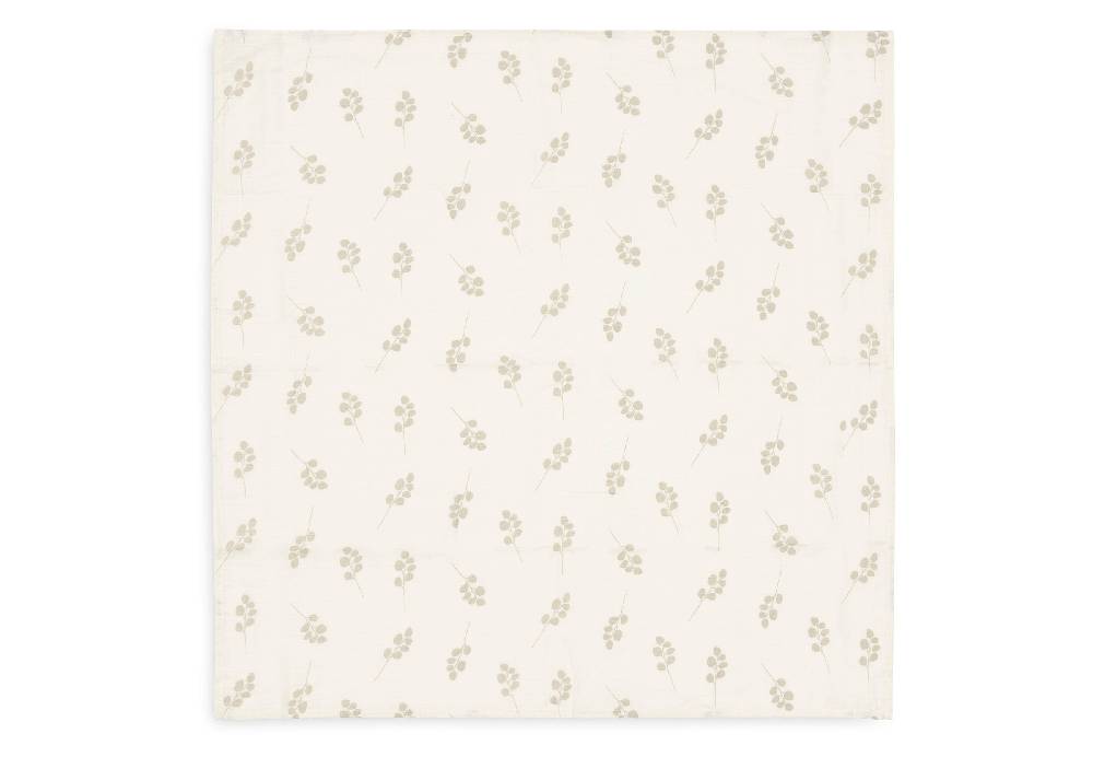 Jollein Spucktuch Hydrophill 70x70cm Twig Olive Green (3pack) Bis zu 60% Rabatt