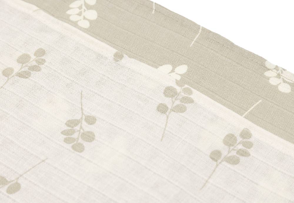Jollein Spucktuch Hydrophill 70x70cm Twig Olive Green (3pack) Bis zu 60% Rabatt