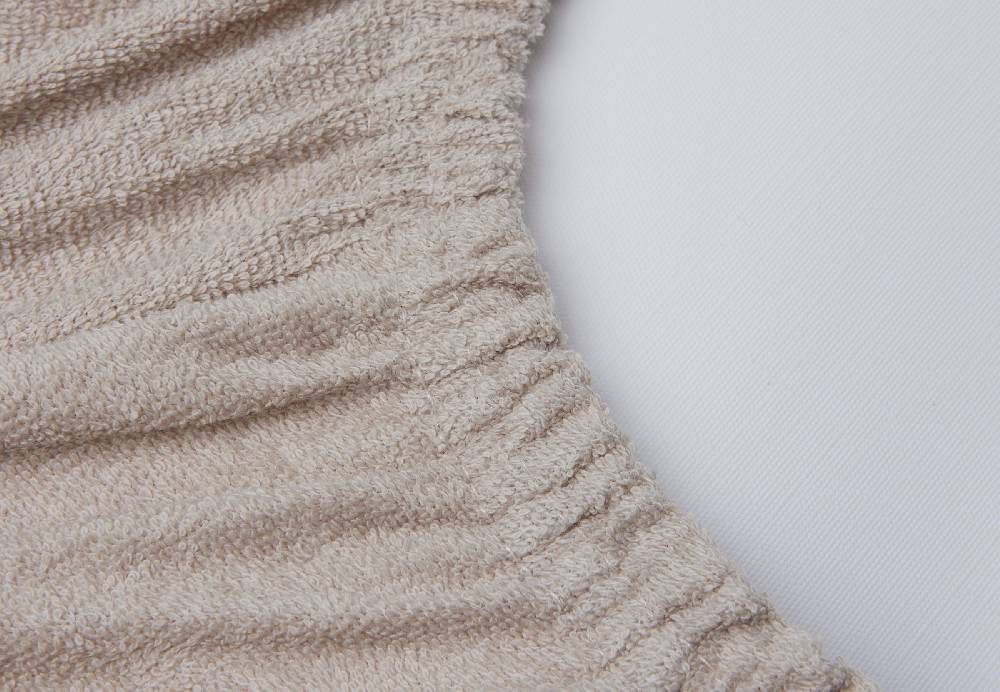 Jollein Wickelauflagenbezug Frottee 50x70cm Ivory/Nougat (2pack) Auslauf