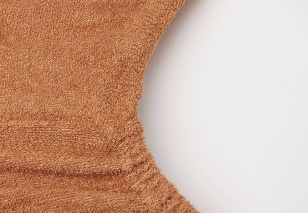 Jollein Wickelauflagenbezug Frottee 50x70cm Caramel/Biscuit (2pack) Fabrikverkauf