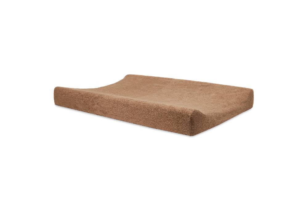 Jollein Wickelauflagenbezug Frottee 50x70cm Caramel/Biscuit (2pack) Fabrikverkauf