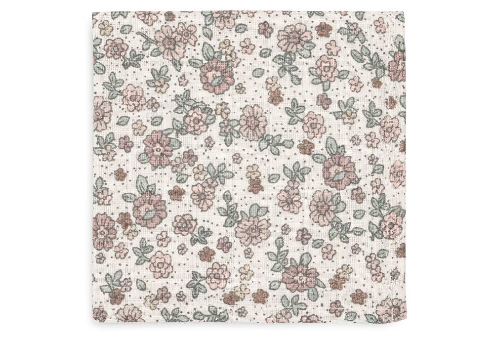 Jollein Spucktücher Hydrophil 31x31cm Retro Flowers (3pack) Weihnachtsangebot