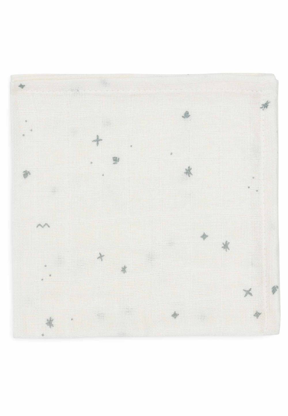 Jollein Spucktücher Hydrophil 31x31cm Twinkling - Sea Green Zeitlich begrenztes Angebot