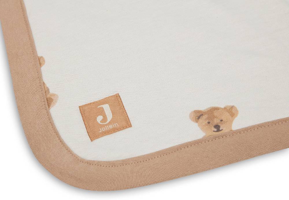 Jollein Decke Wiege Jersey 75x100cm Teddy Bear Bestseller