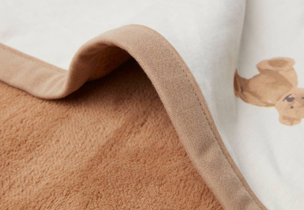 Jollein Decke Wiege Jersey 75x100cm Teddy Bear Bestseller