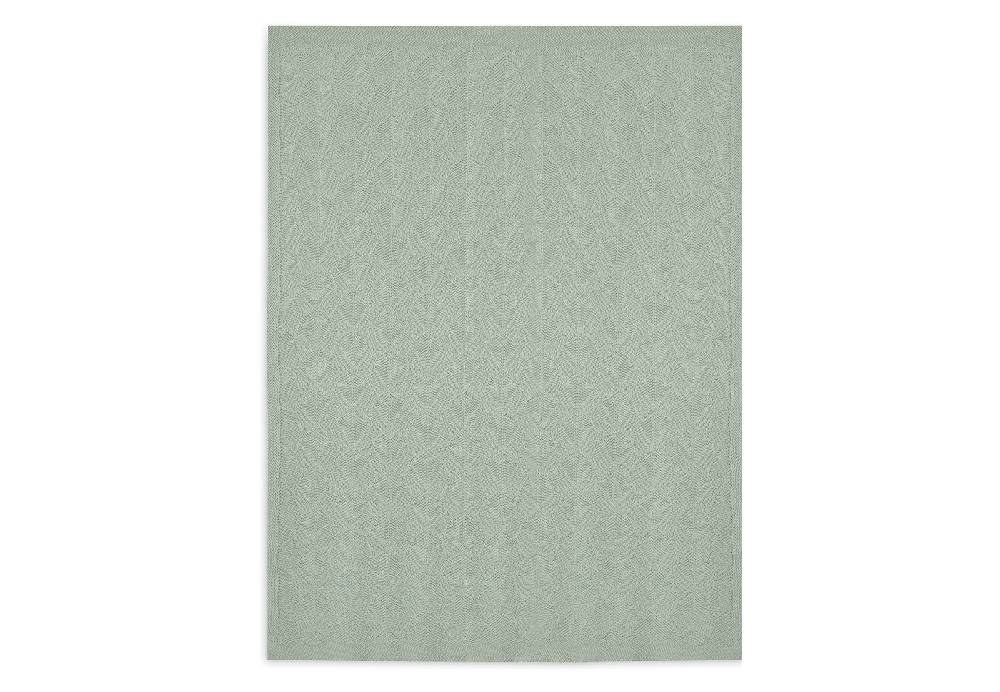 Jollein Decke Wiege 75x100cm Shell Knit Sea Foam GOTS Riesige Ersparnisse