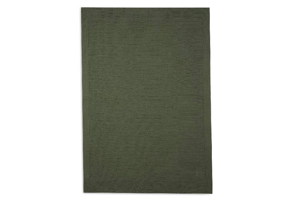 Jollein Decke Wiege 75x100cm Pure Knit Leaf Green GOTS Super Sparpreis