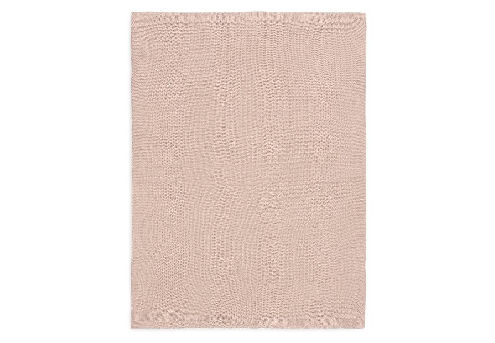 Jollein Decke Wiege 75x100cm Basic Knit Wild Rose Letzter Tag