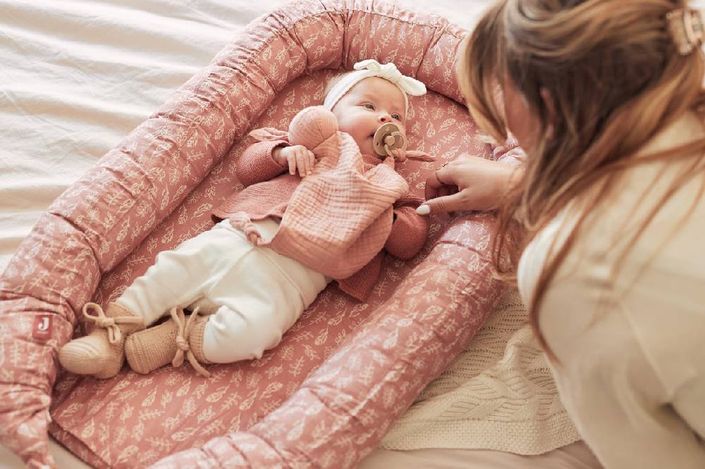 Jollein Babynest Meadow Rosewood Bis zu 50% Rabatt