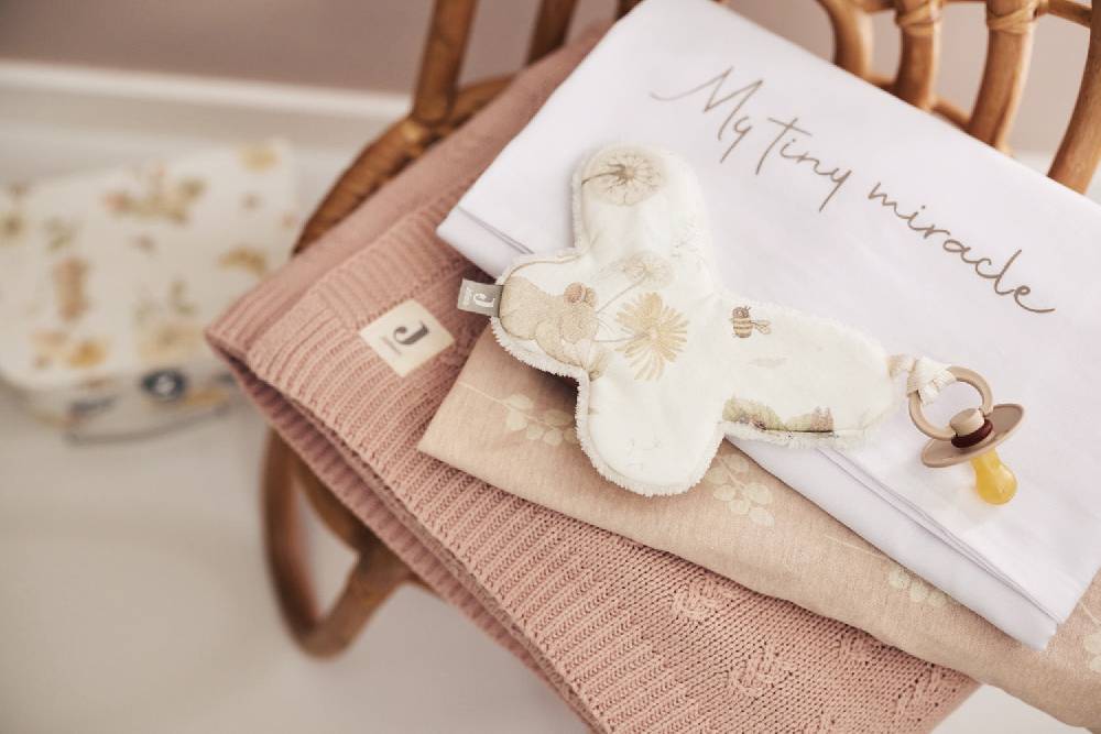 Jollein Bettlaken Wiege 75x100cm My Tiny Miracle Funghi Riesige Rabatte