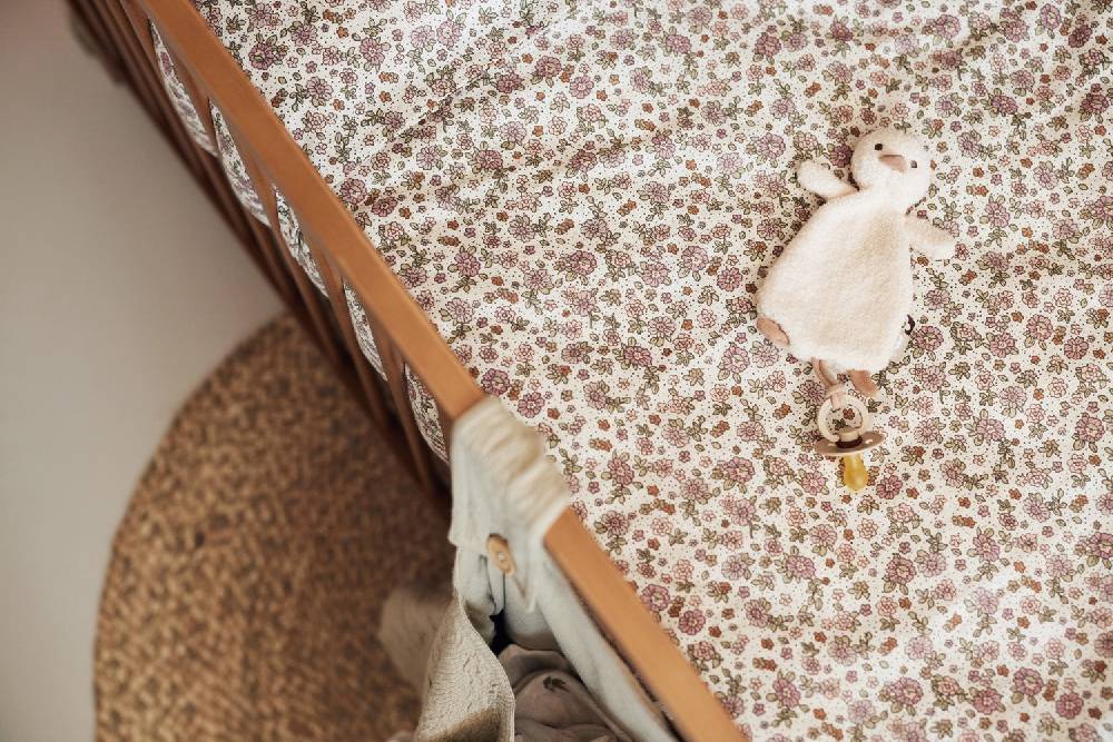 Jollein Bettwäsche 100x140cm Retro Flowers Auslauf