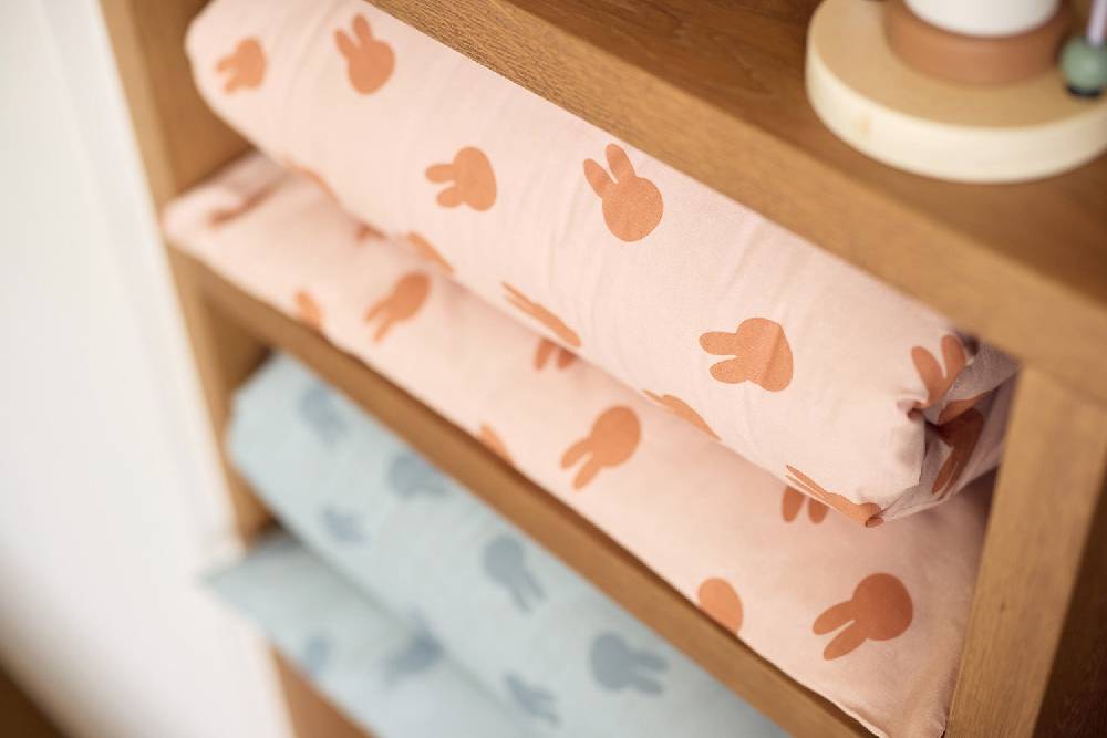 Jollein Bettwäsche 100x140cm Miffy Shadow - Sea Green Fabrikverkauf