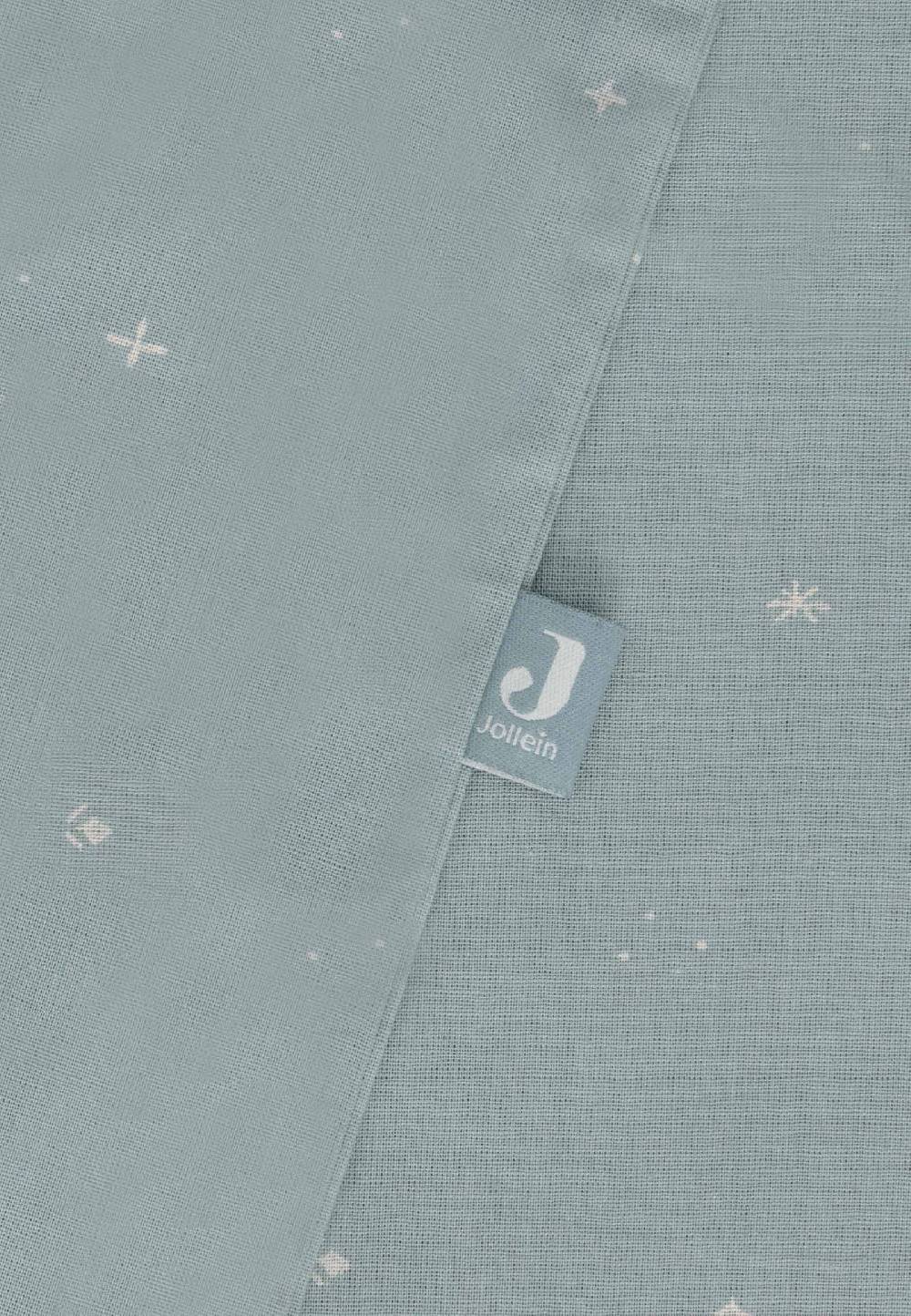 Jollein Bettwäsche 100x140cm Twinkling - Sea Green Blitzverkäufe