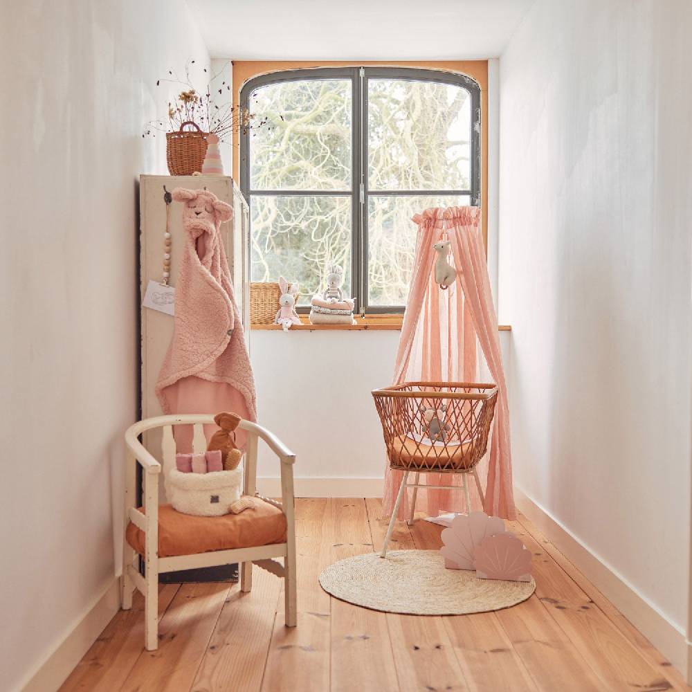 Jollein Betthimmel Vintage 155cm Pale Pink Online Outlet