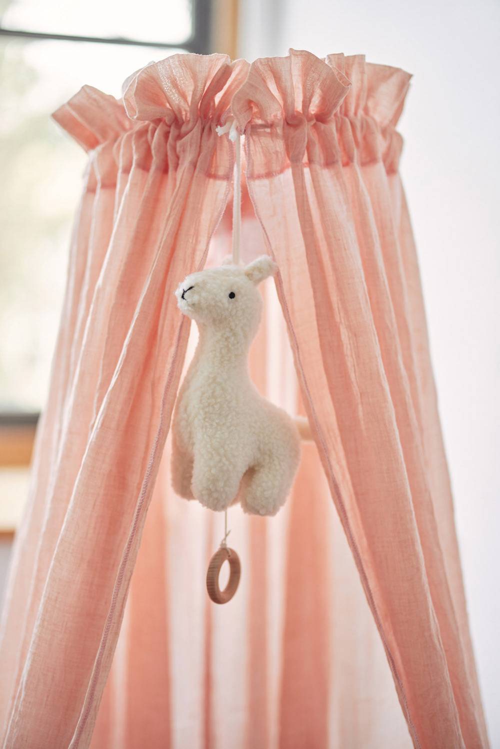 Jollein Betthimmel Vintage 155cm Pale Pink Online Outlet