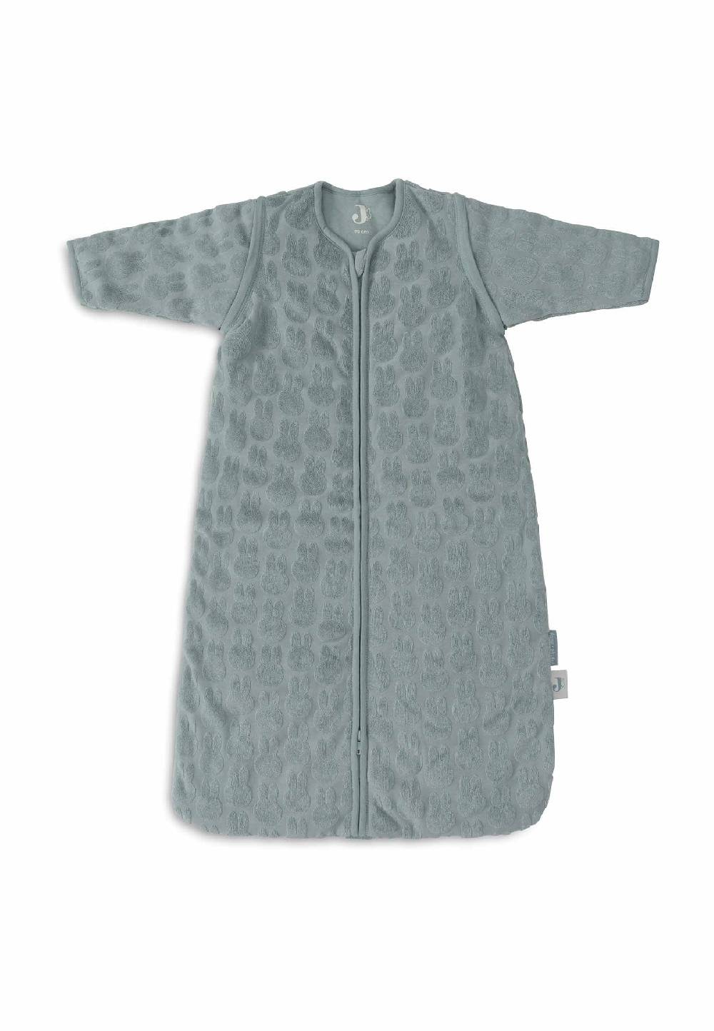 Jollein Baby Schlafsack mit abnehmbaren Ärmeln 90cm Miffy Jacquard - Sea Green Letzter Tag