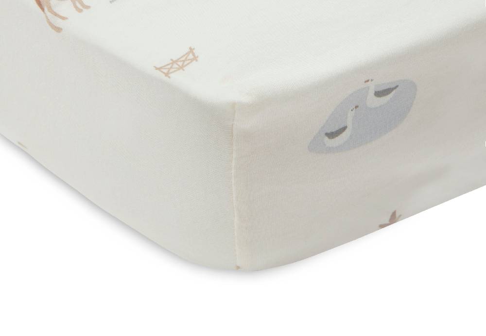 Jollein Spannbettlaken Jersey 40/50x80/90cm Farm Speichern exportieren