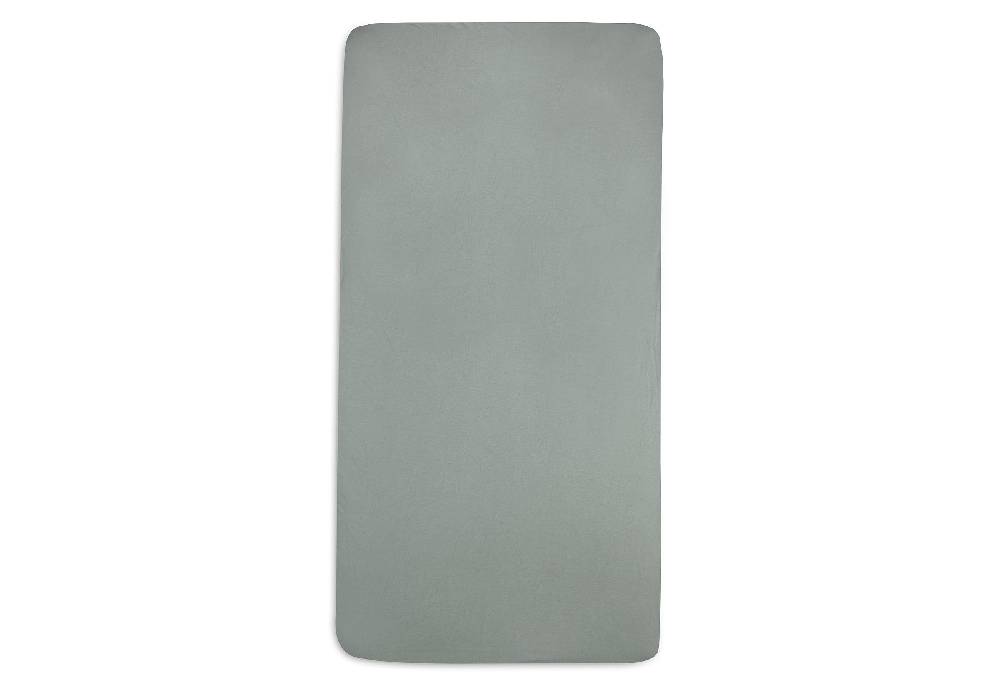 Jollein Spannbettlaken Jersey 70x140cm/75x150cm Ash Green Black Friday Preise