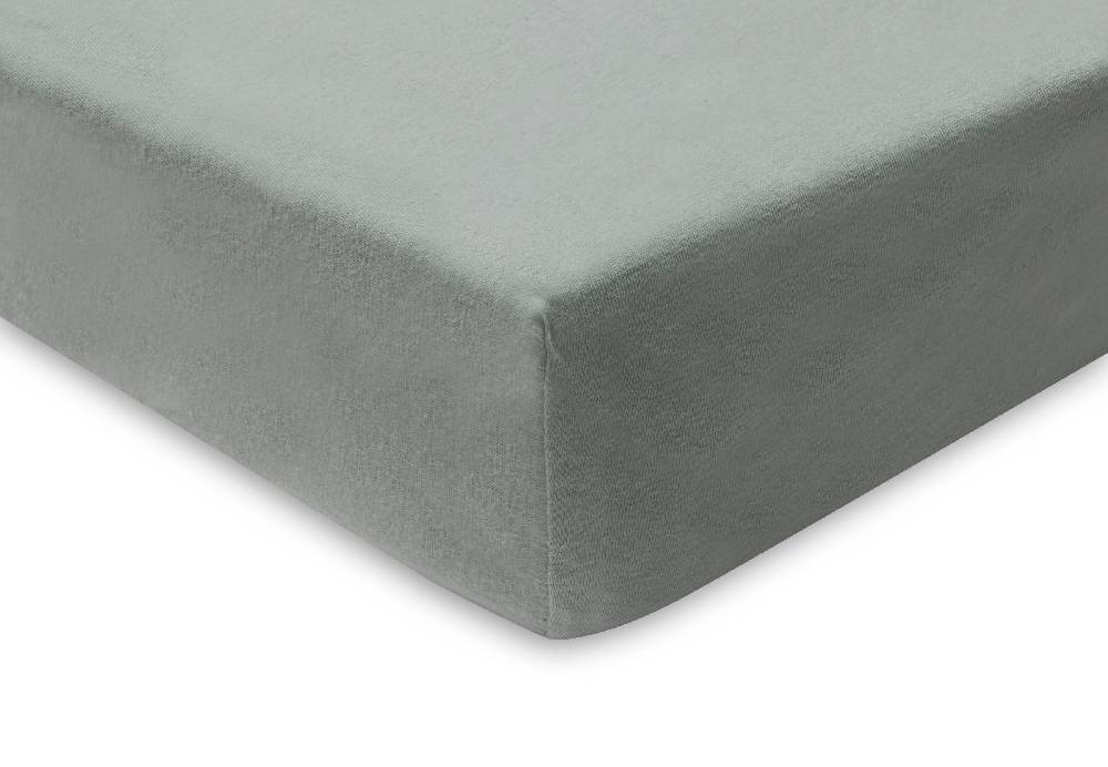 Jollein Spannbettlaken Jersey 70x140cm/75x150cm Ash Green Black Friday Preise