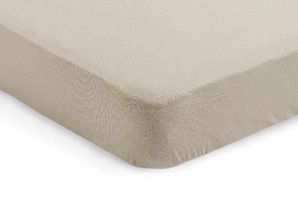 Jollein Spannbettlaken Jersey 60x120cm Nougat Im Verkauf