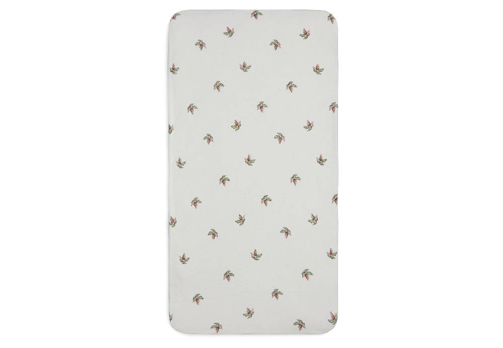 Jollein Spannbettlaken Jersey 40/50x80/90cm Rosehip 50% Rabatt für begrenzte Zeit