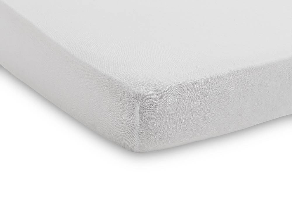 Jollein Spannbettlaken Jersey 70x140cm White Outlet