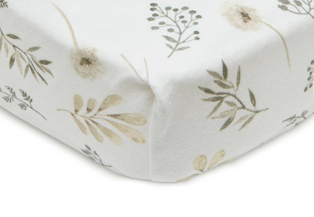 Jollein Spannbettlaken Jersey 40/50x80/90cm Wild Flowers Angebote