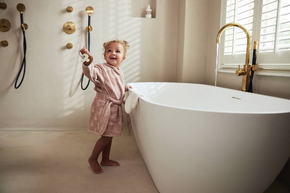 Jollein Bademantel Frottee 3-4 Jahre Miffy Jacquard Wild Rose Zeitlich begrenztes Angebot