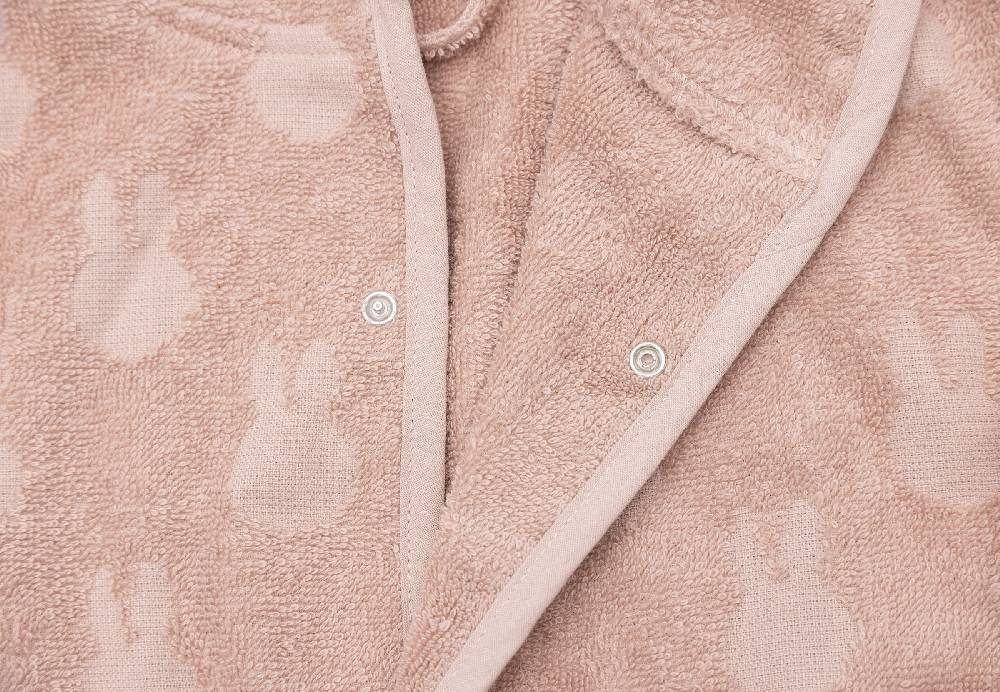 Jollein Bademantel Frottee 1-2 Jahre Miffy Jacquard Wild Rose Große Rabatte