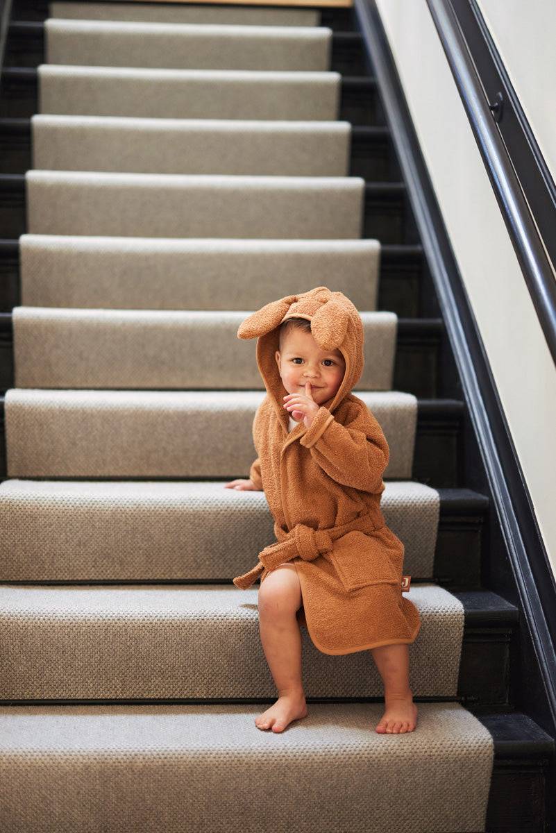 Jollein Bademantel 1-2 Jahre Caramel Kauf eins, bekomm eins gratis