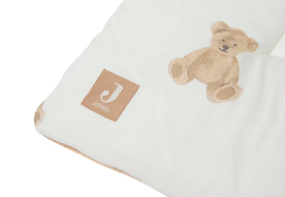 Jollein Krabbeldecke 75x95cm Teddy Bear Super Sparpreis