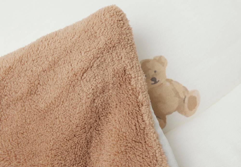 Jollein Krabbeldecke 75x95cm Teddy Bear Super Sparpreis