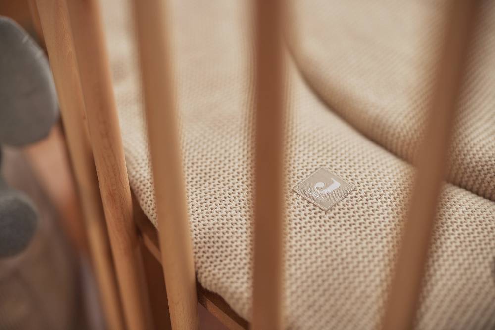 Jollein Krabbeldecke Ø 95cm Basic Knit Nougat Wochenangebot