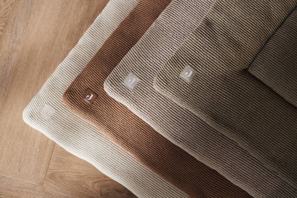Jollein Krabbeldecke 75x95cm Basic Knit Olive Green Letzte 3 Tage