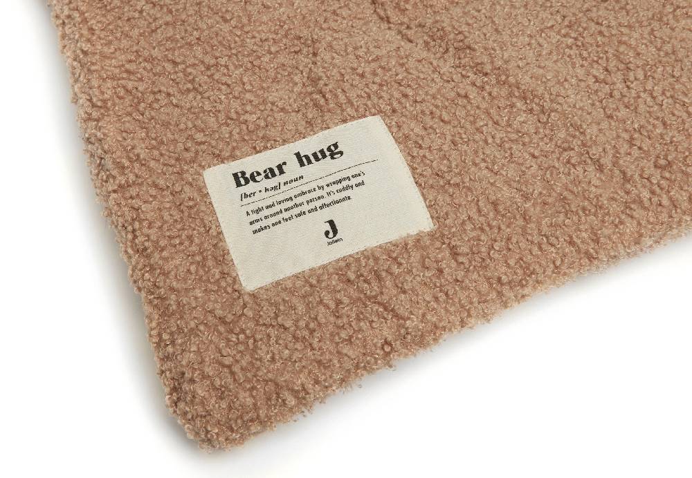 Jollein Krabbeldecke 75x95cm Boucle Biscuit Bis zu 65% Rabatt