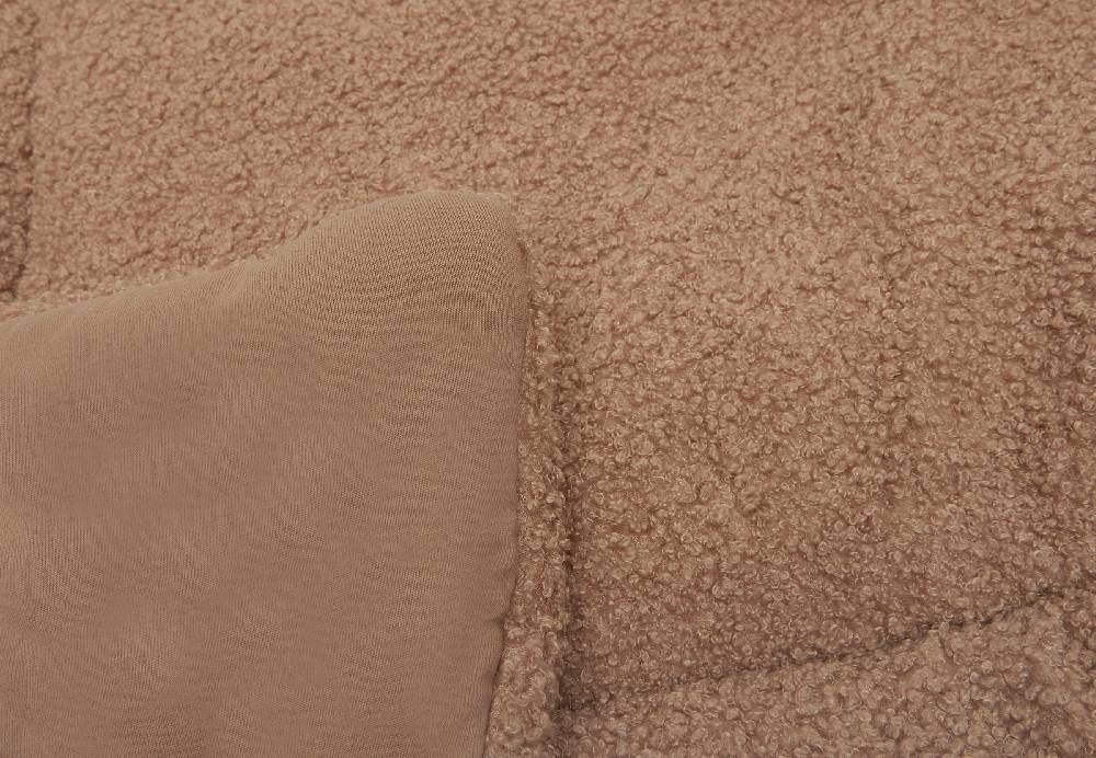 Jollein Krabbeldecke 75x95cm Boucle Biscuit Bis zu 65% Rabatt