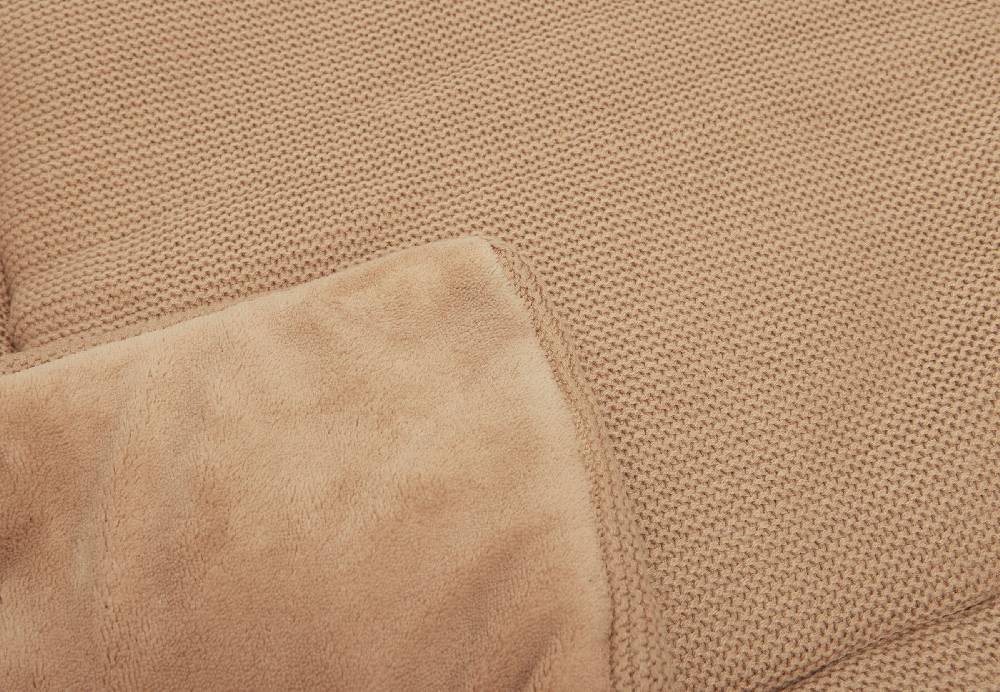 Jollein Krabbeldecke 80x100cm Basic Knit Biscuit Discount Store für neue Produkte