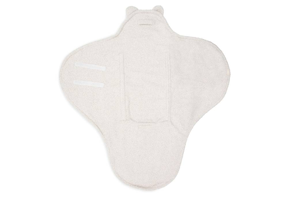 Jollein Einschlagdecke für Babyschale Bear Boucle Oatmeal 50% Rabatt mit kostenlosem Versand