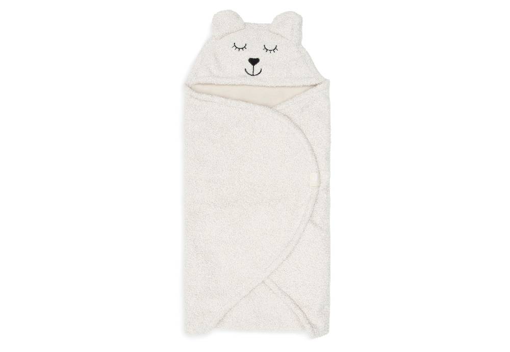 Jollein Einschlagdecke für Babyschale Bear Boucle Oatmeal 50% Rabatt mit kostenlosem Versand